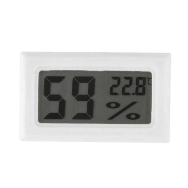 

digital lcd hygrometer alarm clock temperature humidity meter indoor 2016 new