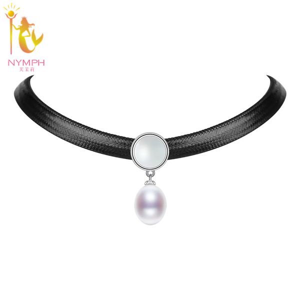 

нимфа]жемчужное ожерелье кулон ювелирные изделия натуральный камень пресноводные полые шарик белый модные ювелирные изделия для женщин парт, Silver