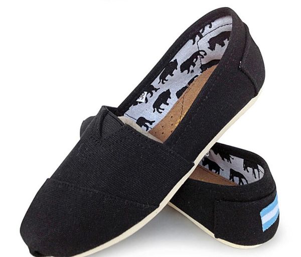 

Whole ale new brand women and men fa hion neaker canva hoe tom hoe loafer flat e padrille hoe ize 35 45