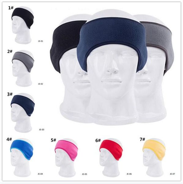 

100pcs winter ear muffs headband ear warmer polar fleece hair band skiing ear warmer outdoor r192, Blue;gray
