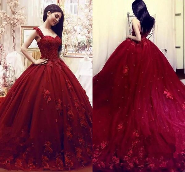 

sweet 16 dresses detachable straps lace appliqued masquerade ball gown quinceanera dresses prom evening formal wear vestido de 15 anos, Blue;red