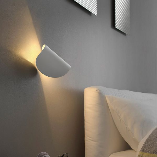 

led лестница настенный светильник современная гостиная свет прикроватные бра бра освещение творческий коридор вход спальня алюминиевый насте
