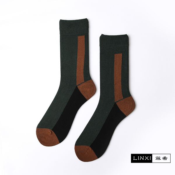 

5 pairs cotton socks men socks trend stockings couple cotton, Black