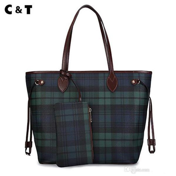 

c&t brand new design of the classic handbag high-quality coated canvas single shoulder bag fashion mother bags delivery