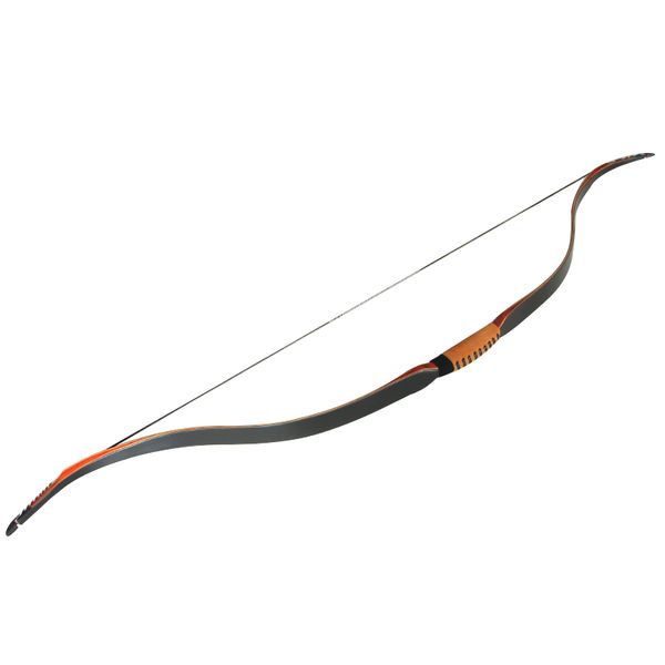 

30-50lbs Archery 50'' Recurve Traditional Bow Handmade Longbow Laminated Wood Bamboo Right Left Hand Hunting Target Shooting Outdoor Sports