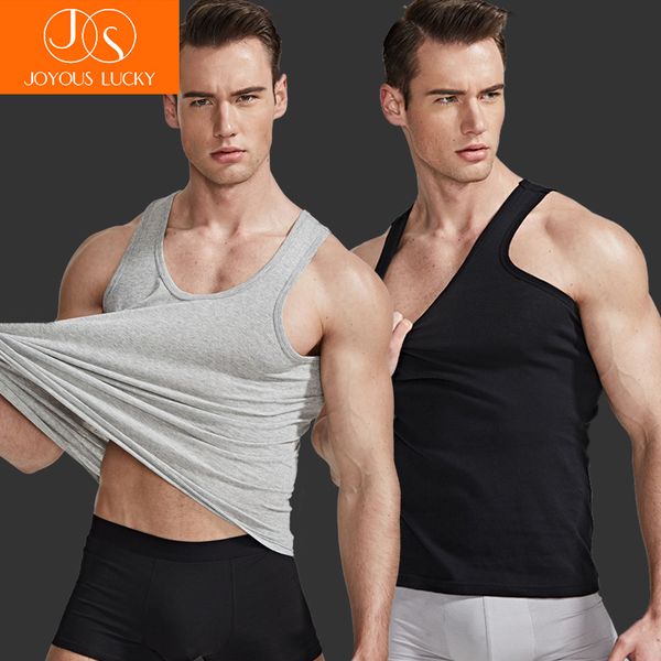 

2pcs/lot undershirt men cotton mens sleeveless muscle vest underwear cotton undershirts o-neck gym clothing t-shirts sale, Black;brown