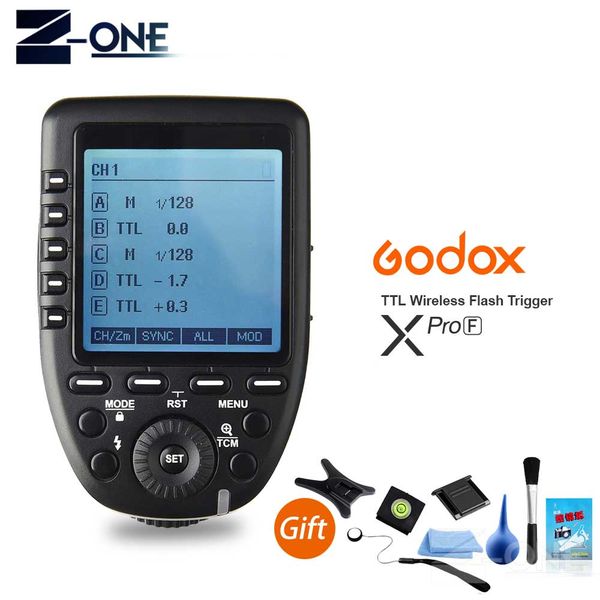 Godox TTL Xpro-F TTL /émetteur D/éclencheur de Flash Haute Vitesse Synchro 1//8000s sans Fil 2.4G Trigger Transmetteur pour appareils Fujifilm Fuji Cam/éras