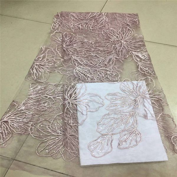 

african lace fabric 2018 lace beads colorful flower embroidered french tulle lace fabric for bridal dress, Black;white