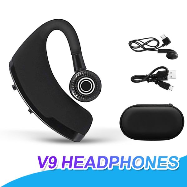 

V9 wirele voice control mu ic port bluetooth hand earphone bluetooth head et headphone noi e cancelling head et with package