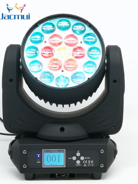 

new arrival 19pcs 15w circle control led moving head light with zoom