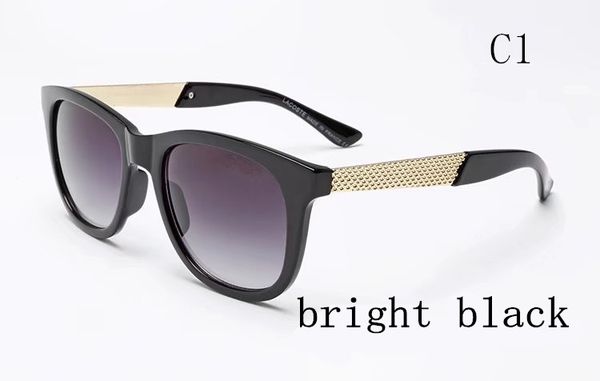 

new brand fashion sunglasses for men and women brand designer vintage sport sun glasses men's and women's goggles 813, White;black