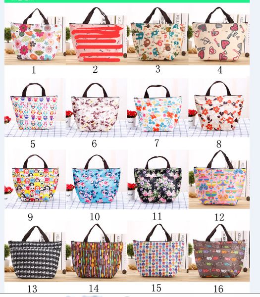 

flamingo thermal bag black waterproof oxford beach lunch bag food picnic warm cool keeper women kid men cooler bag