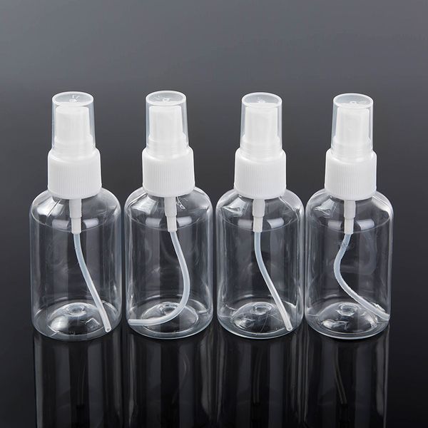 

50 мл женщин путешествия прозрачный пластик духи атомайзер небольшой мини пустой