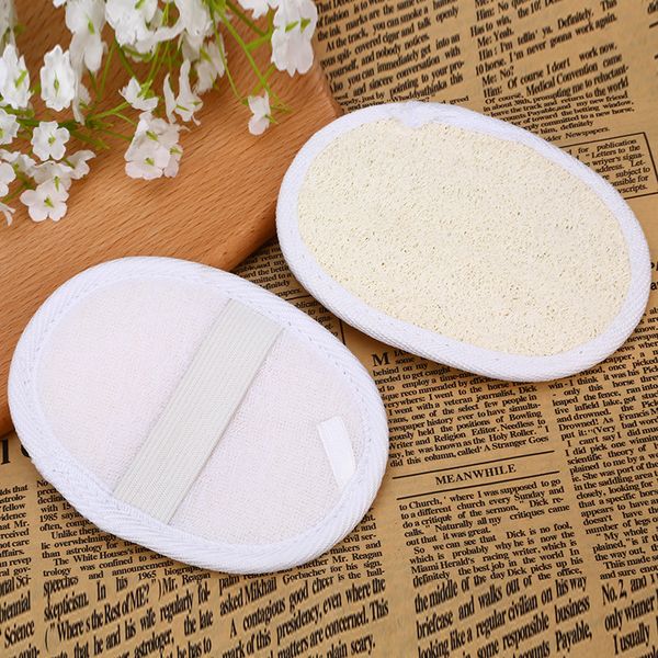 

9 12cm natural loofah pad loofah crubber remove the dead kin loofah pad ponge for home or hotal