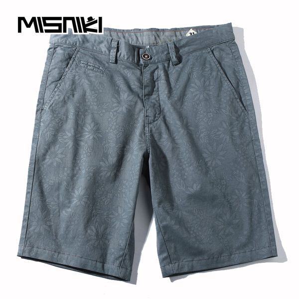 

misniki 2018 solid casual men's shorts summer mens beach shorts cotton male homme, White;black
