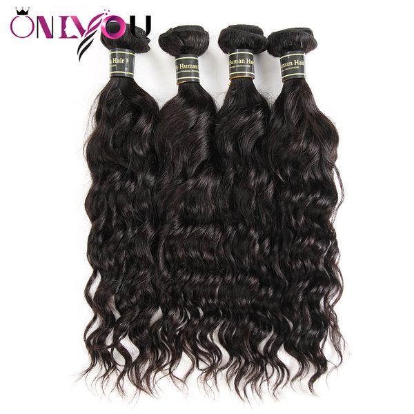 Amazing Cheap Brazilian Virgin Hair Wefts Water Wave Human Hair