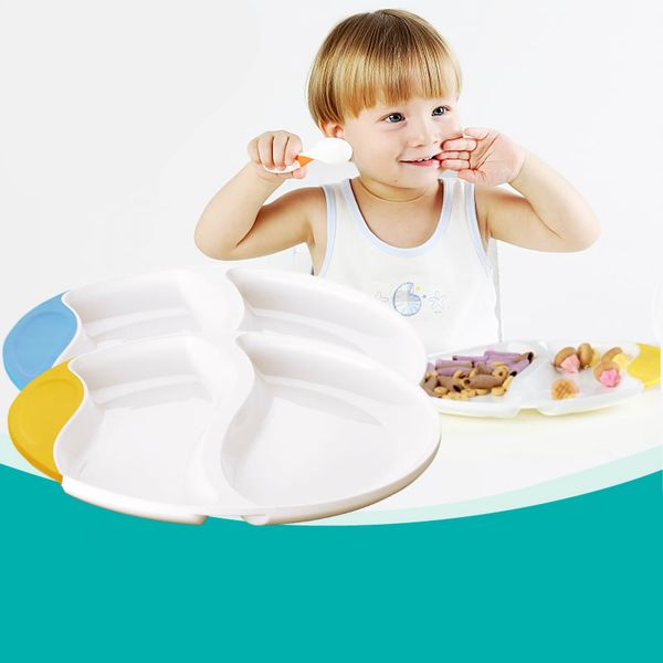 

new arrival baby infant feeding plate children easy grip training tableware plate bpa children dinner ing