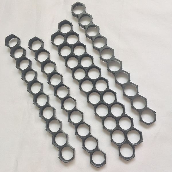 

10 Series Plastic 18650 battery cell honeycomb holder malposed battery holders for DIY 36V Electric Bicycle