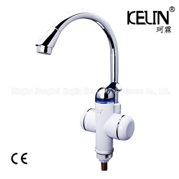 

tankless water heater electric instant heating faucet cold and water faucet sink basin tap kitchen with ce