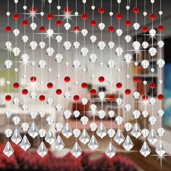 

crystal glass bead curtain luxury living room bedroom window door wedding decor drop shipping q3