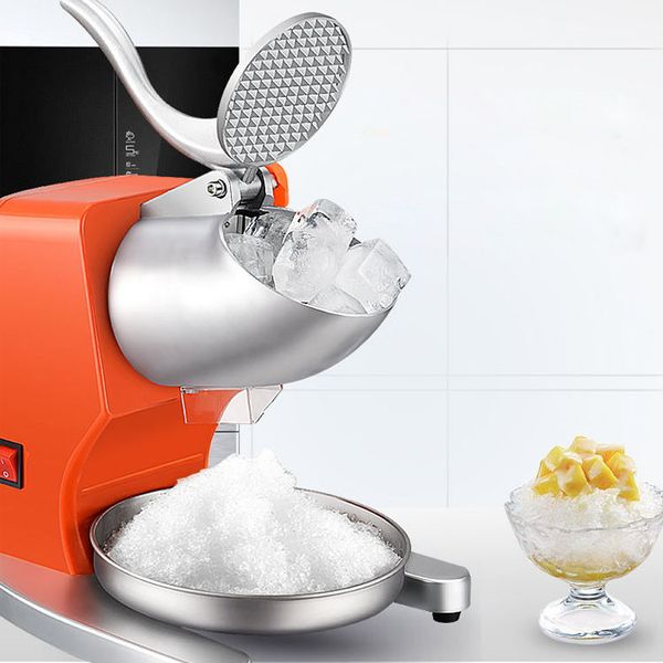 

high performance commercial block ice shaver machine restaurant use electric ice shaver crusher machine for sale