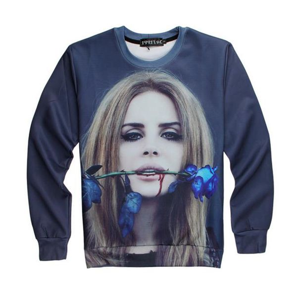

wholesale male female factory fashion 2018 wellcoda blue rose beautiful mens pullover, earth graphic design printed tee ypf112, Black