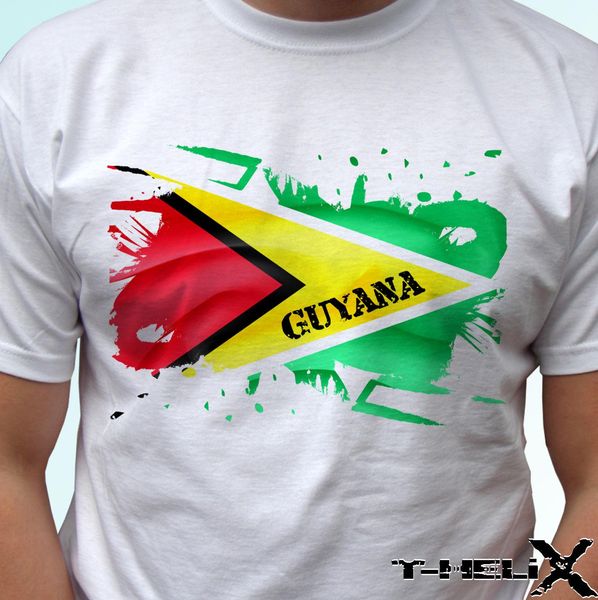 Guyana Flag White T Shirt Top Design Mens Womens Kids Baby Sizes It T Shirts Humor T Shirts From Gali6 1168 Dhgatecom