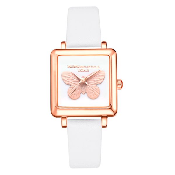 

susenstone 3d emboss reloj mujer casual quartz leather band watch analog wrist watch 2019 reloj mujer, Slivery;brown