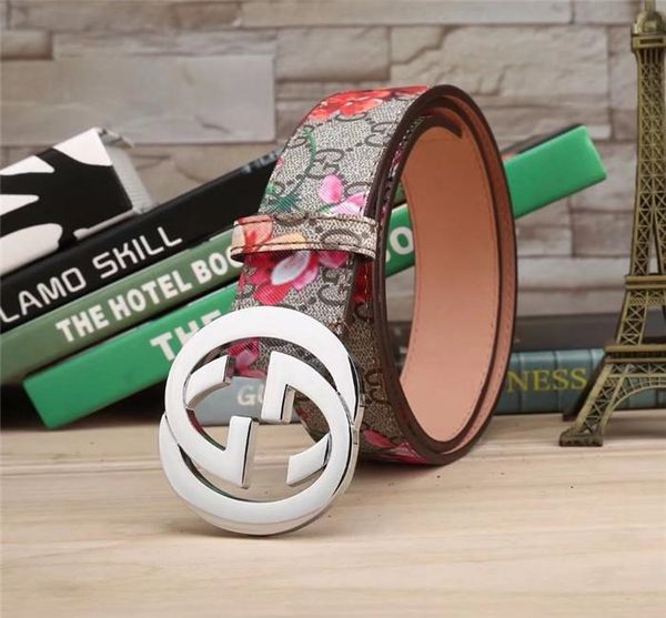 

2018 luxury Brand Designer belts two-letter brass buckle brand men's famous belt women men's casual leather High Quality