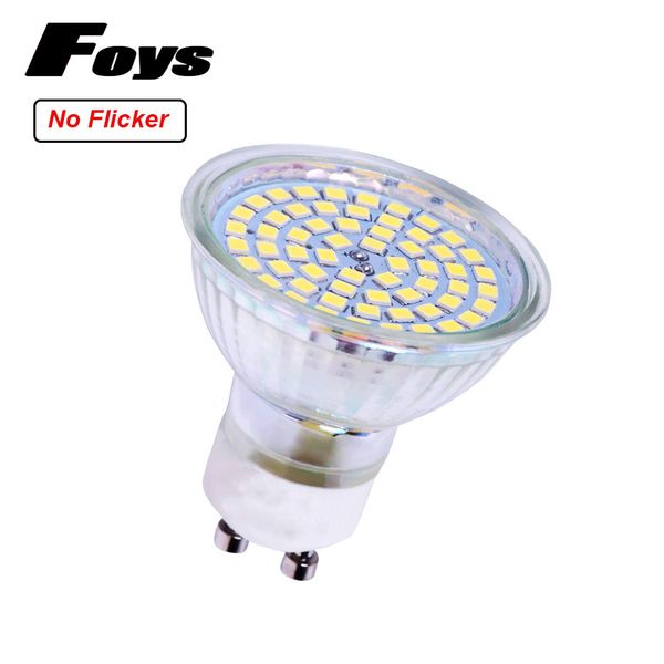 Gu10 Led Sportlight No Flicker Ac85 265v 3w Smd2835 52leds Light Bulbs Home Ceiling Fans Replace 40w Halogen Lamps Edison Light Bulb Colored Light