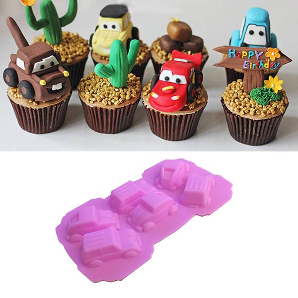 

car sports car silicone mould cake chocolate pan fondant silicone molds ice cubes cake decorating moulds diy jelly baking tools