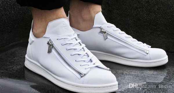 

2016 new mens Y3 Stan Smith Zip Trainers,personality Men and women sneakers,further luxury products from the designer range,Leather Shoes
