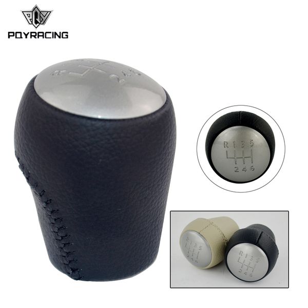 PQY-6 Speed ​​Handebol Deslocamento de Engrenagem Do Carro Manual Knob Shifter Handball Para Nissan Qashqai X-Trail MT Botão de Mudança 2006-2013 PQY-GSK75