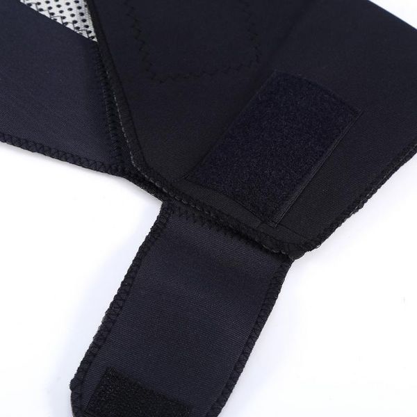 

back support magnetic shoulder warm pad pain relieve therapy protection spontaneous heating massager sec88, Black;blue