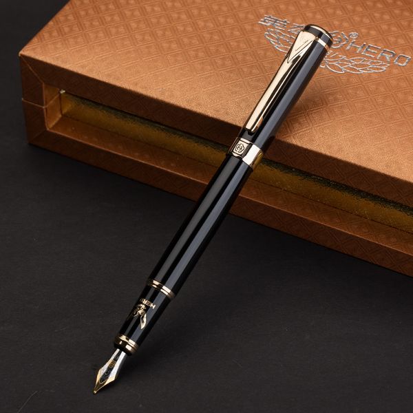 

senior iridium fountain pen hero 1078 0.5mm nib finance/business pen with original box free shipping
