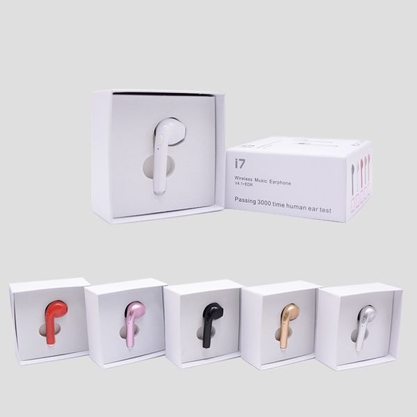 

Hbq i7 mini wirele earbud ingle right ear wirele invi ible headphone head et with mic tereo earphone for iphone x 8 am ung 8 9