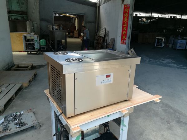 

Shipment to door 35cm pan de kcountertablein tant tir roll ice cream machine fry ice cream roll machine w full refrigerant