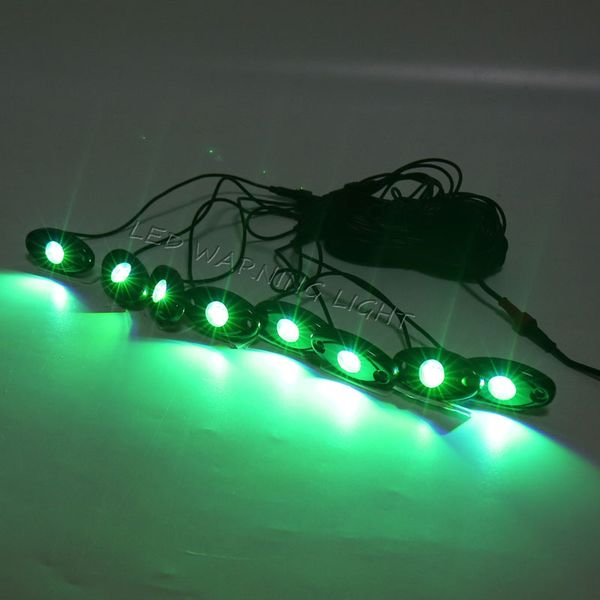 

set bluetooth remote rgb diy colors music volumn led rock light for 4x4 offroad jeep wrangler 4wd motorcycles marine boat