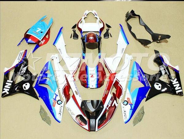 

3 gifts complete fairings for bmw s1000rr 1000rr 2009 2010 2011 2012 2013 2014 injection molding fairing blue white x79