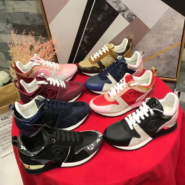 

2019 new pun away casual sneakers ladies running shoes made in italy luxury goods, Black