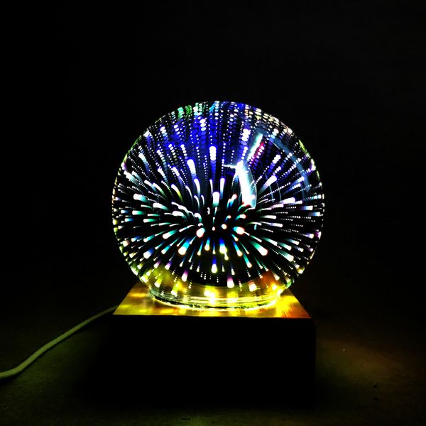 

Magic Ball красочный стеклянный шар лампа 3d Starry Sky Night свет USB питания для детей Спальня