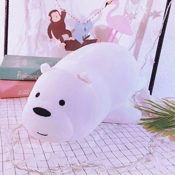 

three naked bear plush doll version dog bear panda plush toy doll children new year's christmas gift