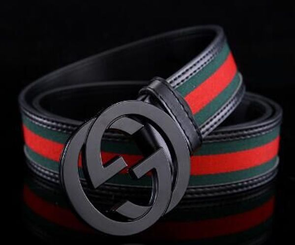 

Big large buckle leather belt de igner belt men women new men belt l brand belt