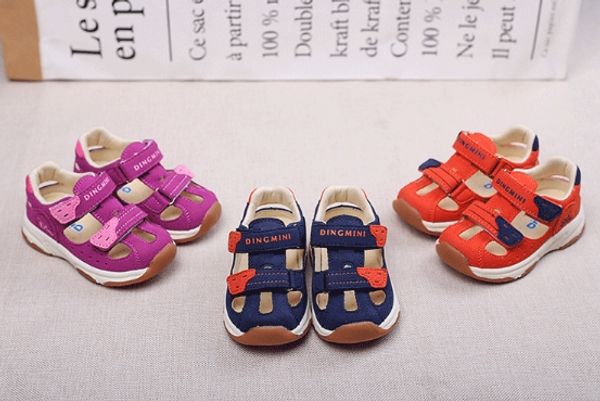

Baby sandals male 1-3 years old non-slip soft bottom baby function toddler shoes Baotou female children summer breathable