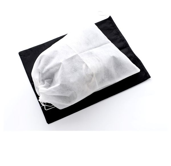 

various size fabric shoe bag dust bag for hand bag travel drawstring shoe boot use