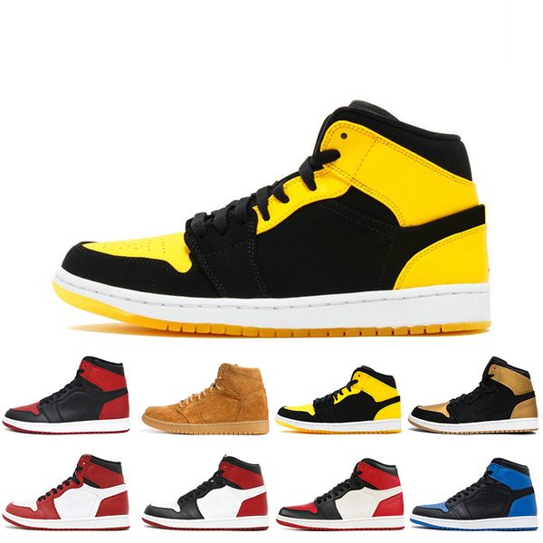 

1s OG 1 top 3 mens basketball shoes Homage To Home Banned Bred Toe Chicago Royal Blue Shattered Backboard Shadow UNC Melo men sport sneakers