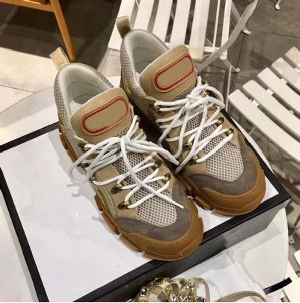 

2018 pre-fall leather and original hight-trekking boot lace up mountain climbing shoes for men women casual genuine leather sneake 91315, Black