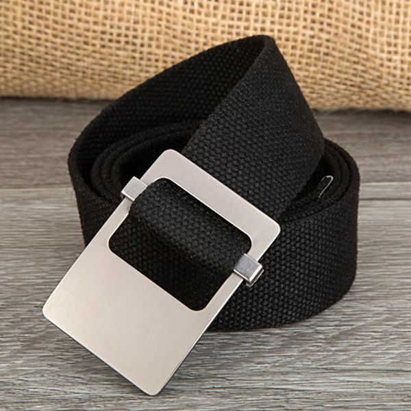 

neutral with canvas men's women jeans alloy belt belt 1 pcs, Black;brown