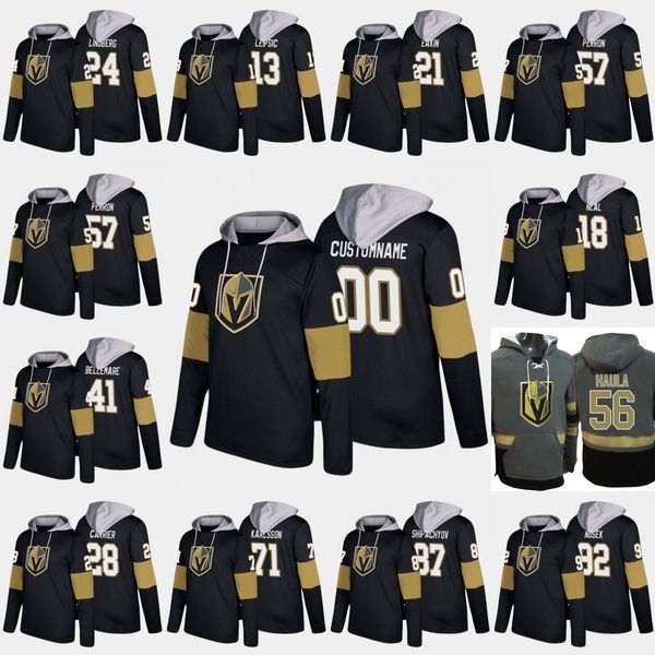 

Vegas Golden Knighs Hockey Hoodies William Karlsson Malcolm Subban Andre Fleury Oscar Lindberg Brendan Leipsic William Carrier Hoodies