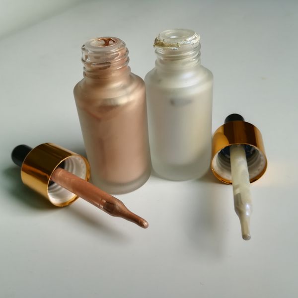 

no logo liquid highlight highlighters makeup 6 color glow shine original original glow shine suction pipe design bottle new arrival